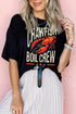 Black CRAWFISH BOIL CREW Graphic Casual T Shirt